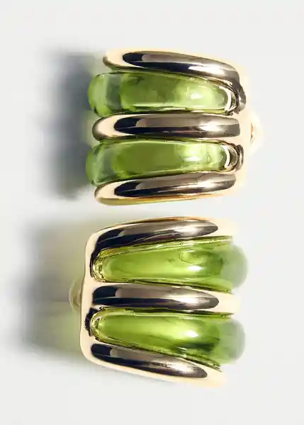 Pendientes Julieta Oro Talla 99 Mujer Mango