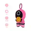 Llavero Guardia Rojo Juego Del Calamar Serie Miniso