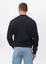 Buzo Sudadera Nola Navy Talla L Hombre Mango