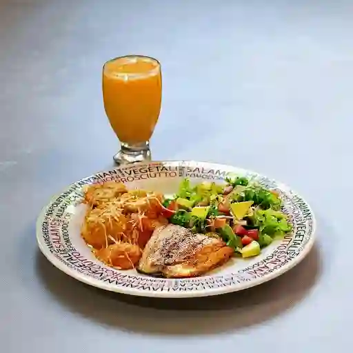 Combo Salmon a la Plancha