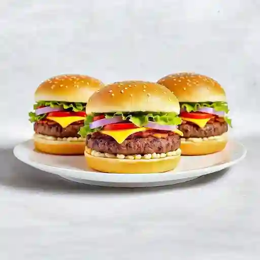 Paga 2 y Lleva 3 Hamburguesas