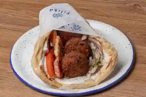 Pita falafel griego