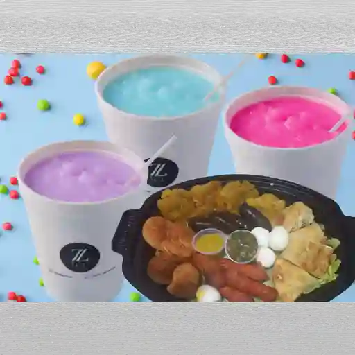 Granizados y picada para compartir