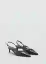 Zapatos Infinity Gris Oscuro Vigoré Talla 38 Mujer Mango