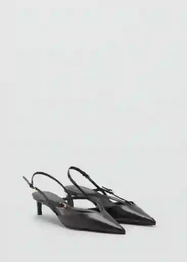 Zapatos Infinity Gris Oscuro Vigoré Talla 38 Mujer Mango