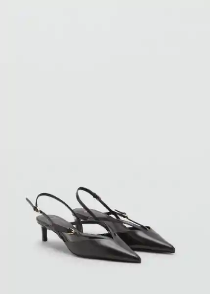 Zapatos Infinity Gris Oscuro Vigoré Talla 38 Mujer Mango