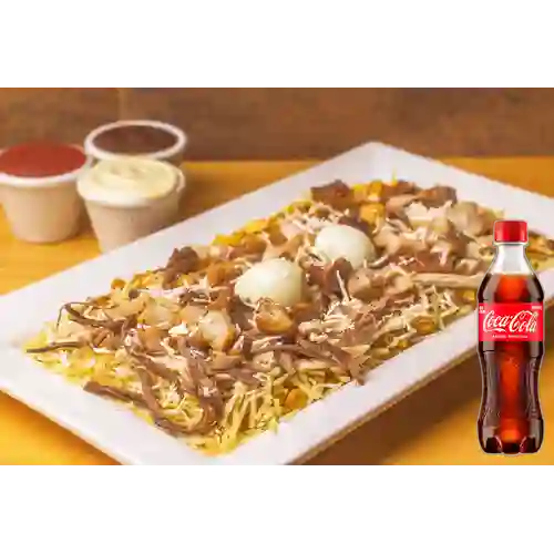 Mazorcada Mixta&Chicharroncitos +Cocacola Org 400ml