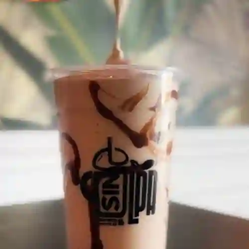 Batido mediano de café