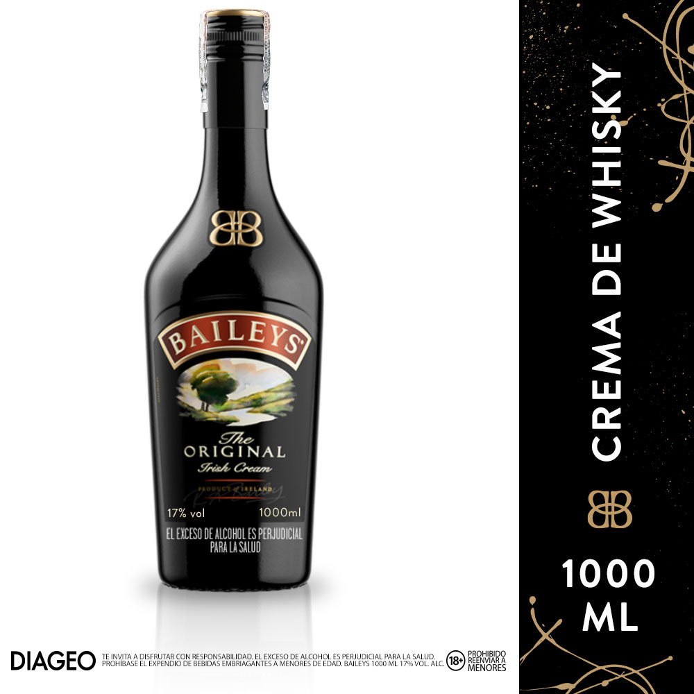 Baileys Crema de Whisky 17% 1000 ml