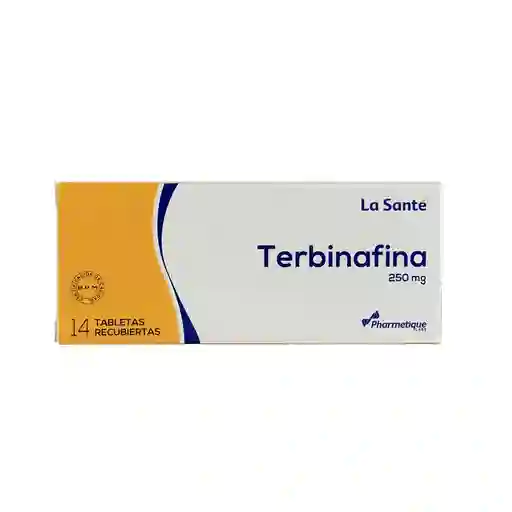La Santé Terbinafina (250 mg) 14 Tabletas