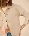 Chaqueta Beige Pardo Claro Talla S 622G001 Esprit