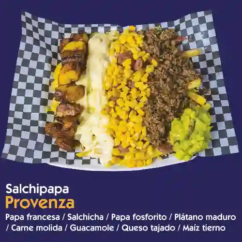 Salchipapa Provenza Personal