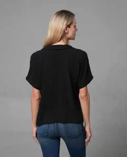 Camisa Mujer Negro S 212 G101_NEG194007 Rifle