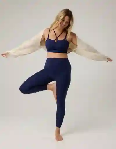 Leggings Aerie Azul Talla Medium 6018890 American Eagle