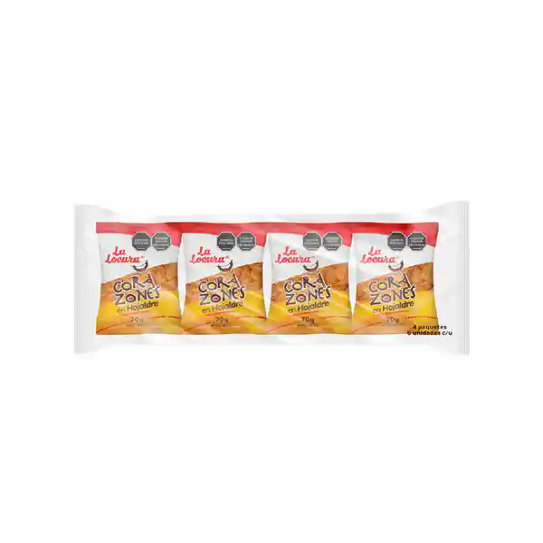La Locura Pastel Carazón de Hojaldre