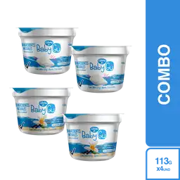 Combo Baby gü Yogurt Natural + Baby gü Yogurt Sin Dulce Vainilla