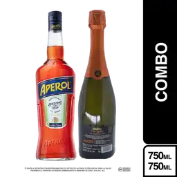 Combo Aperol Spritz Aperitivo + Cinzano Vino Espumoso Prosseco