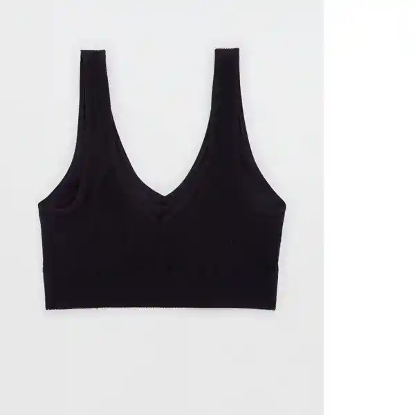 Bralette Negro Talla: SMALL American Eagle