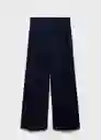 Pantalón Alba Tejano Soft Talla L Mujer Mango