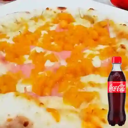 Combo Pizza Hawaiana + Coca-Cola 400ml