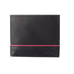 Billetera Cuero Leder Negro N01 Totto