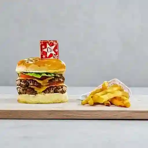 Hamburguesa Doble Carne