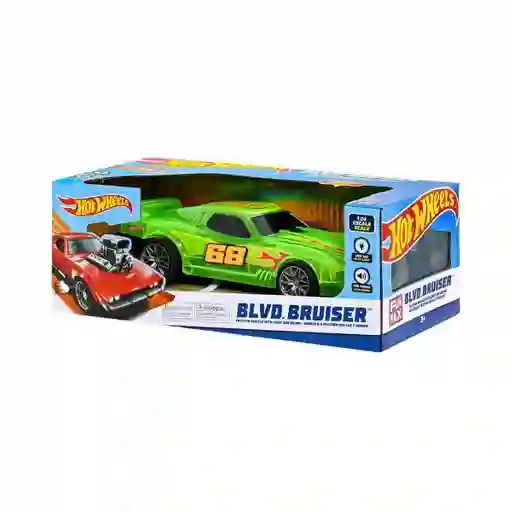 Hot Wheels Vehiculo Friccion Blvd Brusier 1:24 Verde L&s