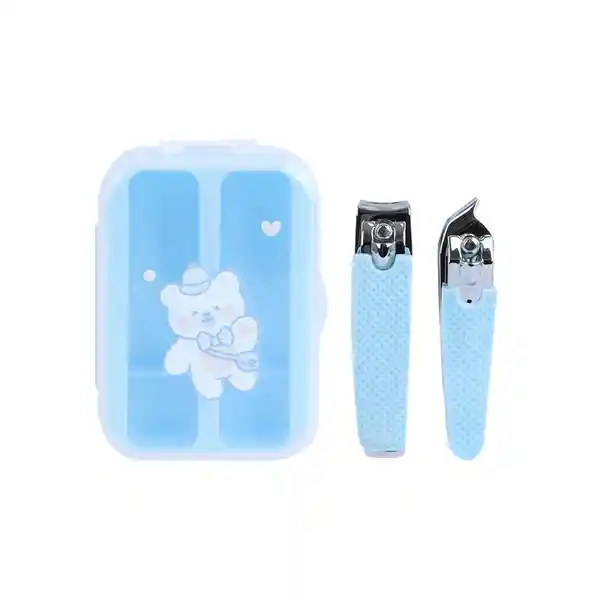 Set Manicura de Cortauñas Azul Miniso