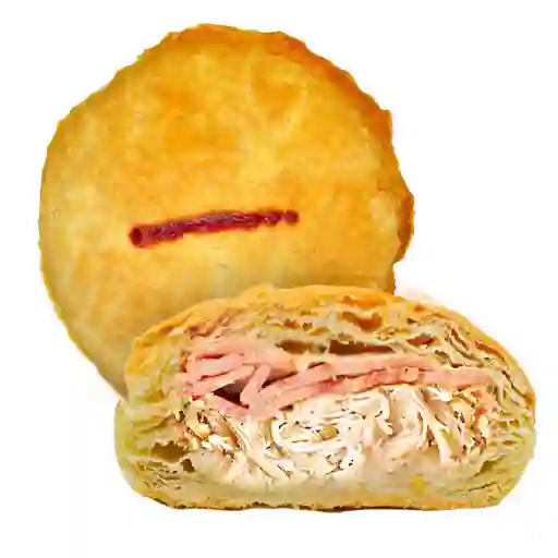 Pastel jamon pollo