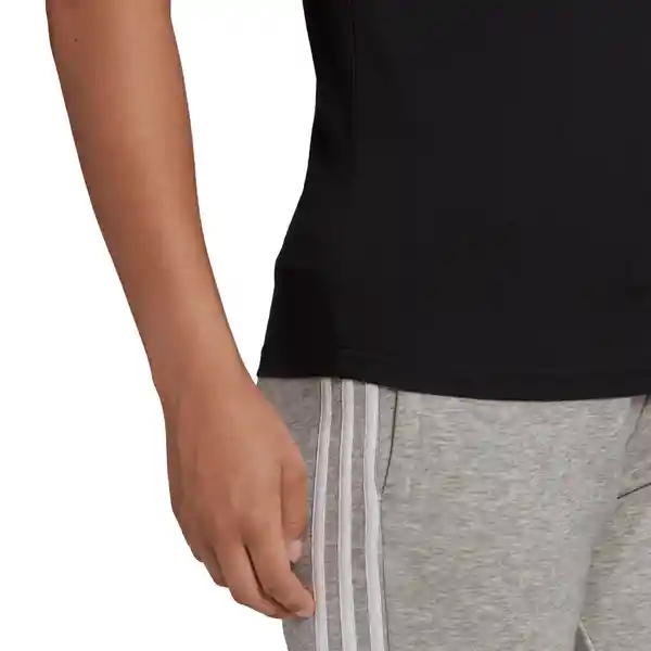 Adidas Camiseta Para Mujer Negro Talla L GL0784