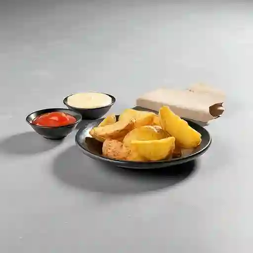 Papas en Casco