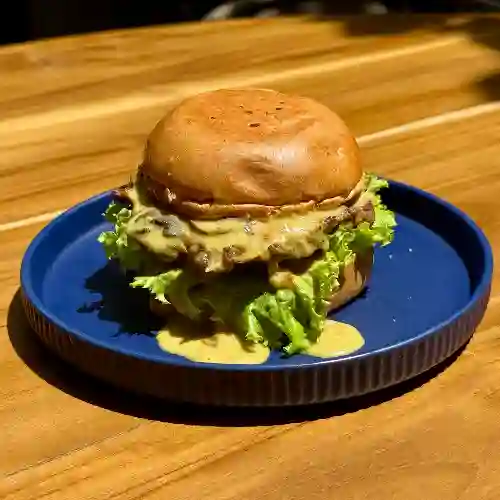 Hamburguesa Stroganoff