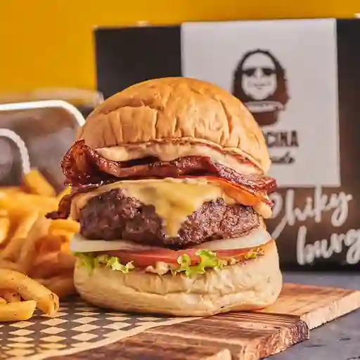 Bacon cheeseburger