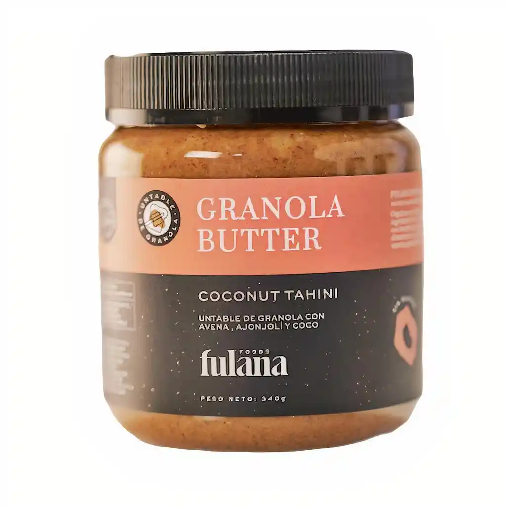 Granola Fulana Untable De Butter Coconut Tahini