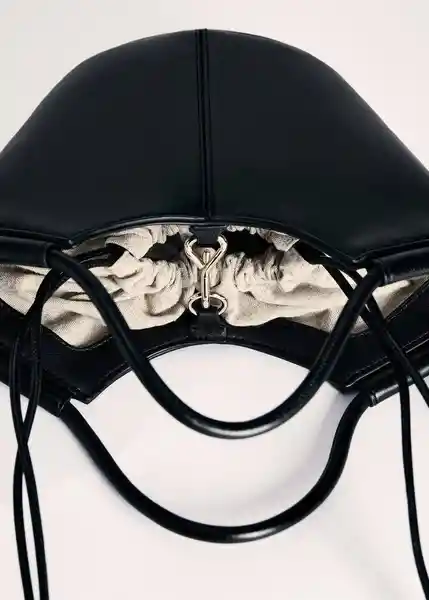 Bolso P Emilia Negro Talla 99 Mujer Mango