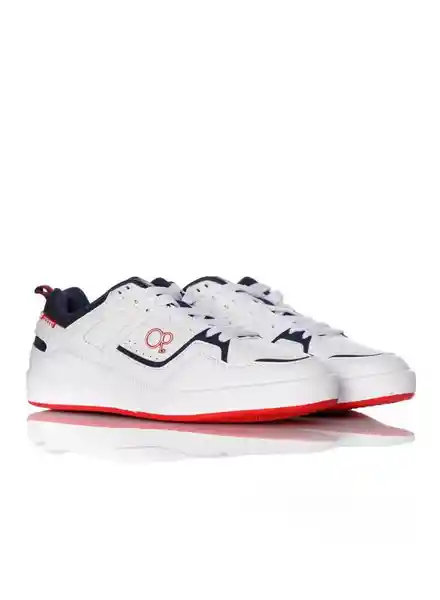 Ocean Pacific Tenis de Hombre Color Blanco/Azul Talla 39.5