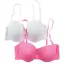 Lili Pink Brasier Algodón Talla 32