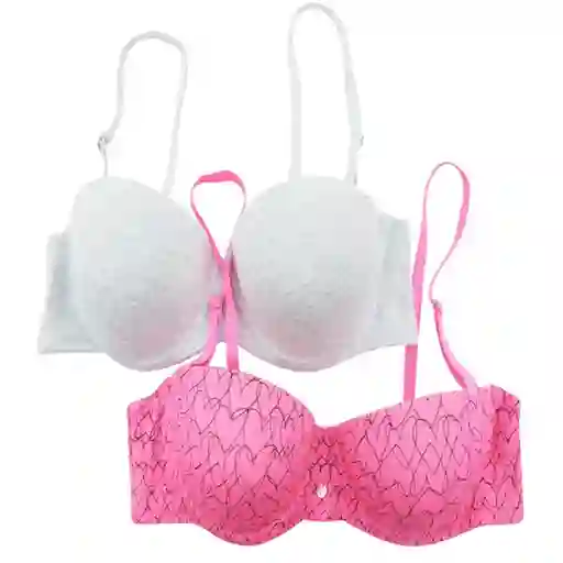 Lili Pink Brasier Algodón Talla 32