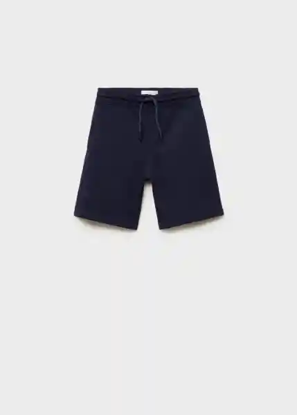 Bermuda Francia8 Navy Talla 08 Niños Mango