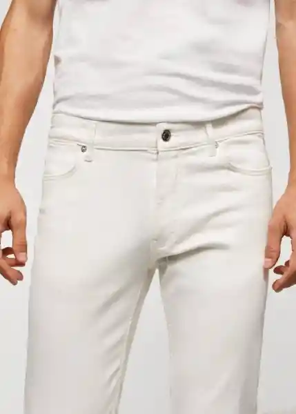 Jean Patrick Offwhite Talla 46 Hombre Mango