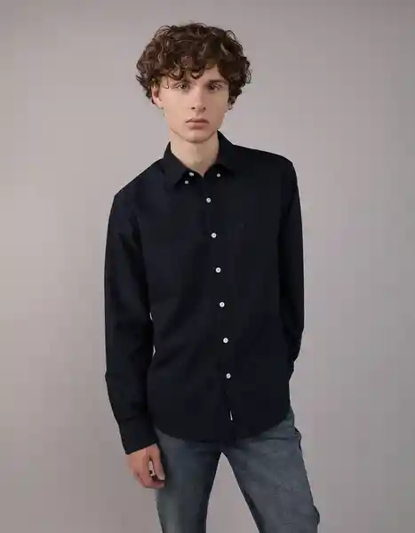 Camisa Hombre Blanco Talla LARGE 2722100 American Eagle
