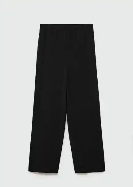 Pantalón Bubble-A Negro Talla S Mujer Mango