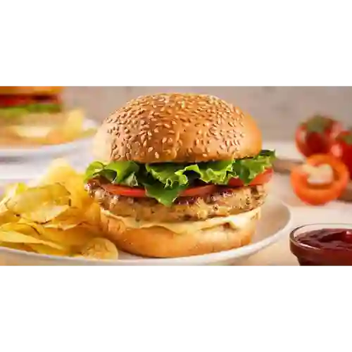 Hamburguesa de Pollo