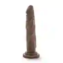 Dildo dr. Skin Realistic Cock Basic Chocolate 7.5\"