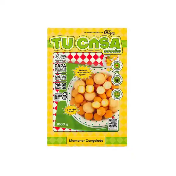 Tu Casa Snack Colombiano Con Queso