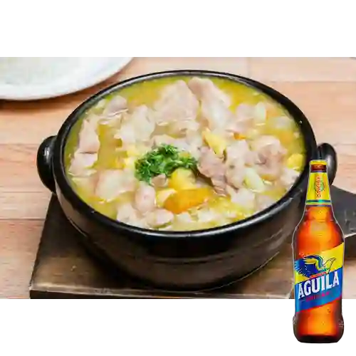 Combo Mute Santandereano + Aguila 350 ml