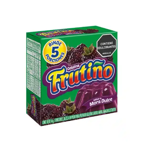 Frutiño Gelatina Mora Dulce