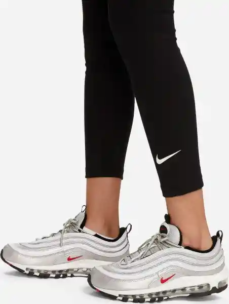 Nike Short W NsClsc Hr 7/8 Tight Lbr Para Mujer Negro Talla L