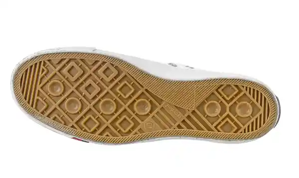 Croydon Tenis Royal lo Cut Para Hombre Blanco Talla 28