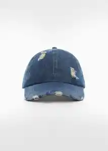 Gorra Oslo Tejano Medio Talla 99 Mujer Mango